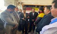 گشت مشترک متشکل از فرمانداری،شبکه بهداشت و درمان،اصناف،تعزیرات،جهادکشاورزی و صمت از بازار رزن بازدید کردند.